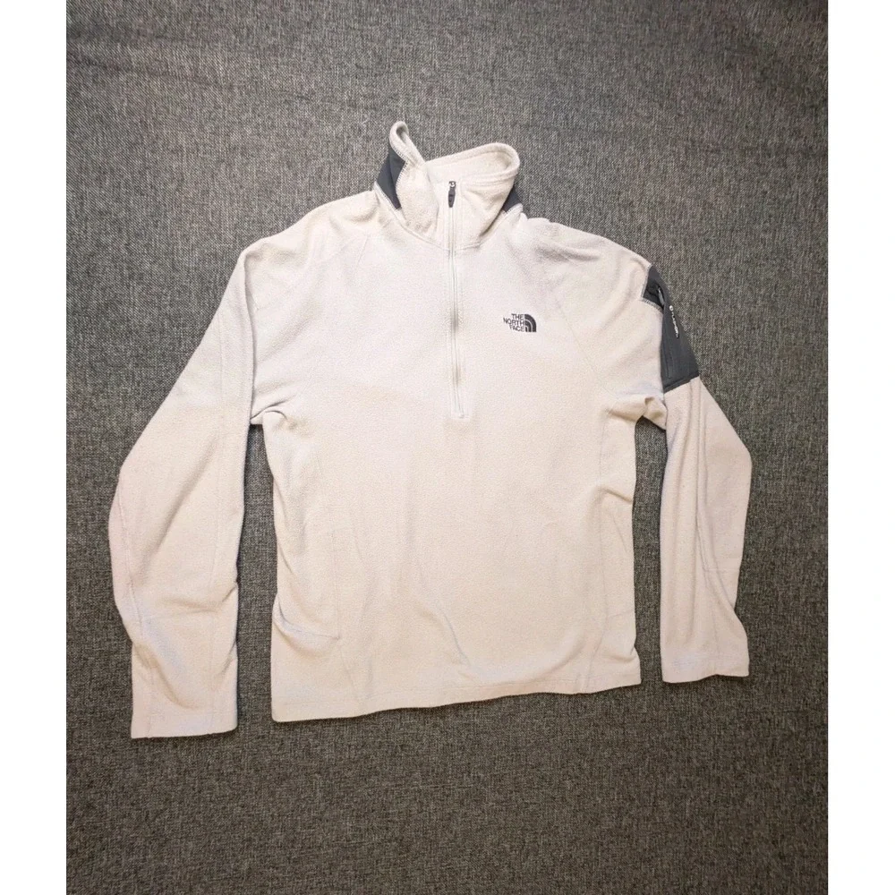 The North Face Flash Dry Fleece Jacket‎ Mens Long Sleeve 1/4 Zip Sweatshirt